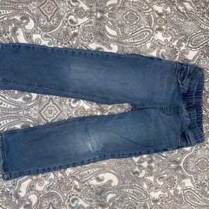Distressed boys jeans